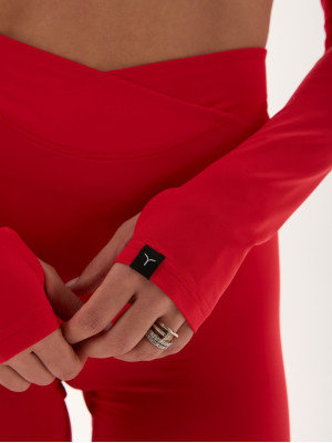 Топ з довгим рукавом FITRUN Long Sleeve YOGA "Cherry NE"