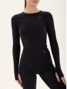 Long-sleeved top FITRUN Long Sleeve WINTER "Black Fleece"