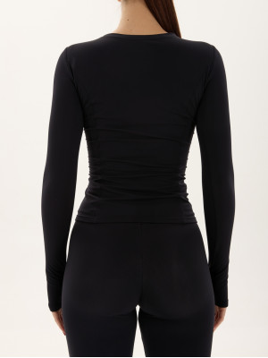 Long-sleeved top FITRUN Long Sleeve WINTER "Black Fleece"