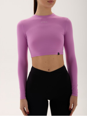 Топ з довгим рукавом FITRUN Long Sleeve SKIN BASE "Fuchsia VE"