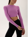 Топ з довгим рукавом FITRUN Long Sleeve SKIN BASE "Fuchsia VE"