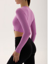 Топ з довгим рукавом FITRUN Long Sleeve SKIN BASE "Fuchsia VE"
