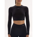 Топ з довгим рукавом FITRUN Long Sleeve SKIN BASE "Black VE"