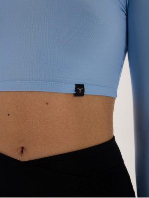 Топ з довгим рукавом FITRUN Long Sleeve SKIN BASE "Sky VE"