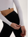 Топ з довгим рукавом FITRUN Long Sleeve SKIN BASE "White VE"