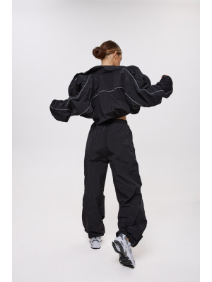 Жіноча вітрозахисна куртка FITRUN Women's Woven Jacket "Black"