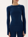 Топ з довгим рукавом FITRUN Long Sleeve WINTER "Blue Fleece"