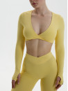 Топ з довгим рукавом FITRUN Long Sleeve YOGA "Lemon NE"