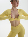 Топ з довгим рукавом FITRUN Long Sleeve YOGA "Lemon NE"