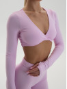 Топ з довгим рукавом FITRUN Long Sleeve YOGA "Blossom Pink NE"