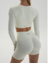 Топ з довгим рукавом FITRUN Long Sleeve YOGA "Oat Milk NE"