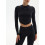 Топ з довгим рукавом FITRUN Long Sleeve-Corset Versa 2.0 "Black VE"