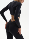 Топ з довгим рукавом FITRUN Long Sleeve-Corset Versa 2.0 "Black VE"