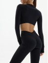 Топ з довгим рукавом FITRUN Long Sleeve-Corset Versa 2.0 "Black VE"