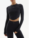 Топ з довгим рукавом FITRUN Long Sleeve-Corset Versa 2.0 "Black VE"