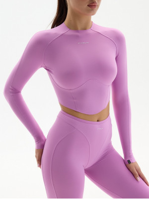 Топ з довгим рукавом FITRUN Long Sleeve-Corset Versa 2.0 "Fuchsia VE"