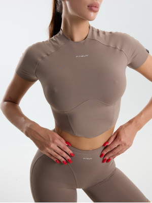 Футболка FITRUN T-shirt-Corset Versa 2.0 "Sand VE"