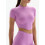 Футболка FITRUN T-shirt-Corset Versa 2.0 "Fuchsia VE"
