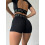 Shorts FITRUN Shorts Super Nuts "Total Black Relief"