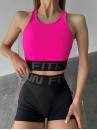 Шорти FITRUN Shorts Super Nuts "Total Black Relief"