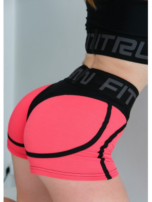 Шорты FITRUN Shorts Super Nuts "Coral Relief"