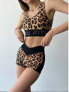Shorts FITRUN Shorts Motion "Leopard"