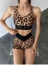 Shorts FITRUN Shorts Motion "Leopard"