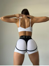 Шорты FITRUN Shorts Super Nuts "White Relief"