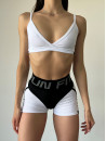 Шорти FITRUN Shorts Super Nuts "White Relief"