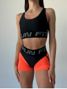 Шорти FITRUN Shorts Super Nuts "Orange Relief"