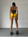 Шорты FITRUN Shorts Super Nuts "Yellow Relief"