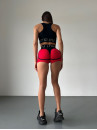 Шорти FITRUN Shorts Super Nuts "Red Relief"