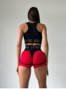 Шорти FITRUN Shorts Super Nuts "Red Relief"