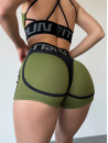 Shorts FITRUN Shorts Super Nuts "Khaki Relief"
