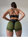 Шорти FITRUN Shorts Super Nuts "Khaki Relief"