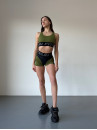 Шорти FITRUN Shorts Super Nuts "Khaki Relief"