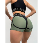 Shorts FITRUN Shorts Super Nuts "Olive"