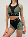 Шорти FITRUN Shorts Super Nuts "Olive"