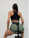 Шорти FITRUN Shorts Super Nuts "Olive"