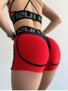 Шорти FITRUN Shorts Super Nuts "Shine Bordo"