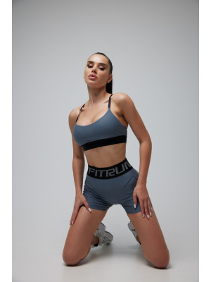 Шорты FITRUN Shorts Super Nuts "Total Silver"