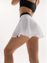 Юбка-шорты теннисная FITRUN Tennis Skort W1 "Total White"