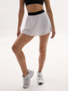 Юбка-шорты теннисная FITRUN Tennis Skort W1 "Total White"