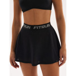 Спідниця-шорти тенісна FITRUN Tennis Skort W1 "Total Black"