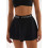 Спідниця-шорти тенісна FITRUN Tennis Skort W1 "Total Black"