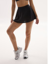 Юбка-шорты теннисная FITRUN Tennis Skort W1 "Total Black"