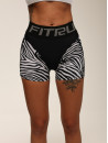 Shorts FITRUN Shorts Super Nuts "Zebra"