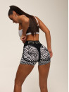 Shorts FITRUN Shorts Super Nuts "Zebra"