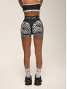 Shorts FITRUN Shorts Super Nuts "Zebra"