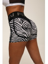 Shorts FITRUN Shorts Super Nuts "Zebra"